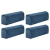 QUARKZMAN Set of 4 Sofa Armrest Covers, Stretch Couch Armrest