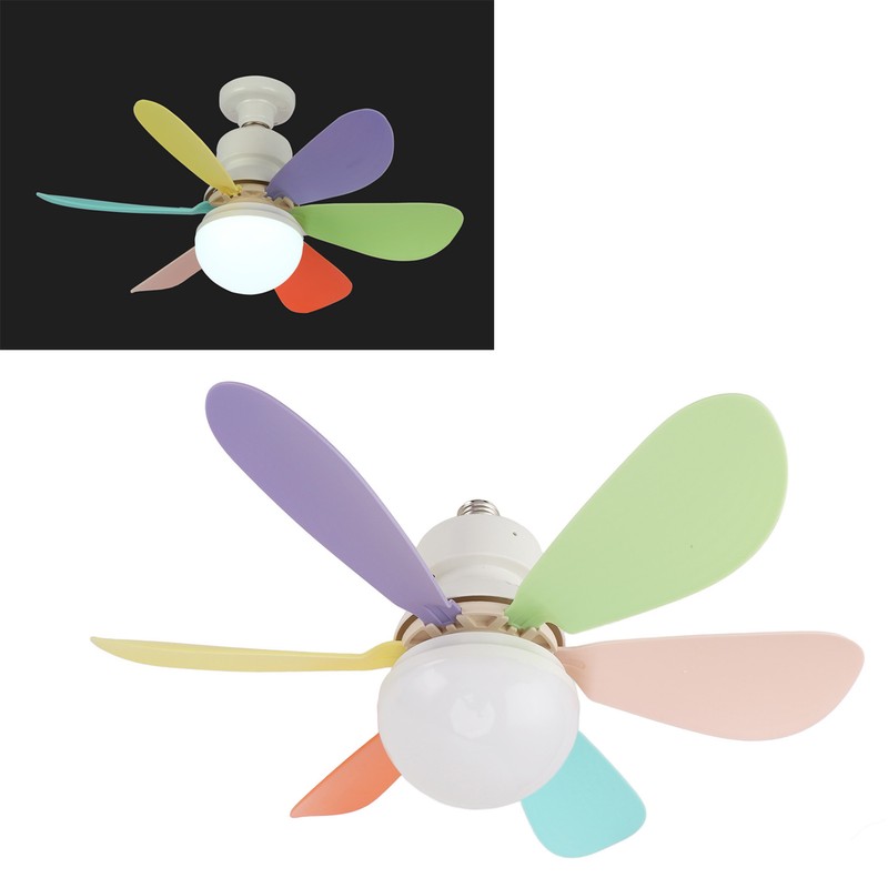 Ceiling Fans with Lights and Remote Control ABS E26 E27