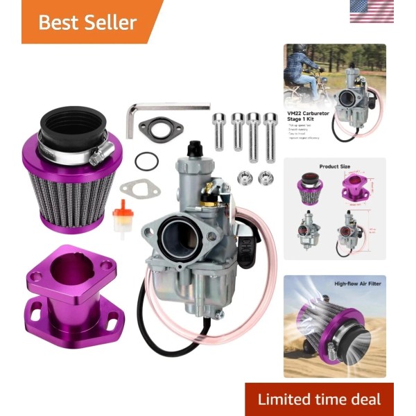 Unbranded VM22 26mm Mini Bike Carb Kit for Predator 212