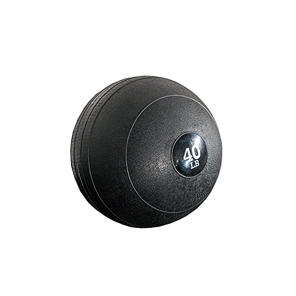 Titan Fitness Rubber Slam Ball 40 lb. Spike Exercise Equipment Gym Weight