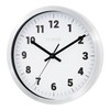 La Crosse Technology La Crosse Clock 10 in Silver Metal