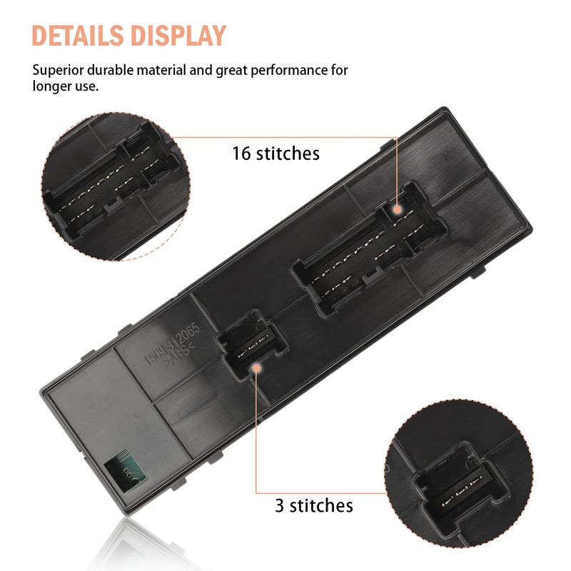 25401-3TA4A Power Window Switch Driver Side Compatible with Nissan Altima