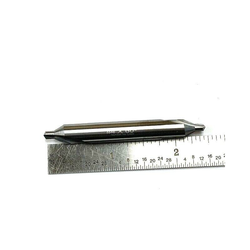 HTC SOLID CARBIDE CENTER DRILL #4 - 60 Degree USA