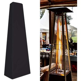 Patio Heater Covers,87 Inch Outdoor Garden Heater Patio Cover for Standing Heater Pyramid Torch Patio Heaters Outdoor Furniture,Waterproof,Dustproof,Wind-Resistant,Sunlight-Resistant,Snow-Resistant
