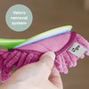 VIGAR Flower Power Microfiber Duster with Comfortable Non-Slip Handle, Detachable