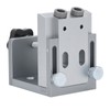 Oblique Hole Drilling Template Pocket Jig Dowel Clamps Device Set