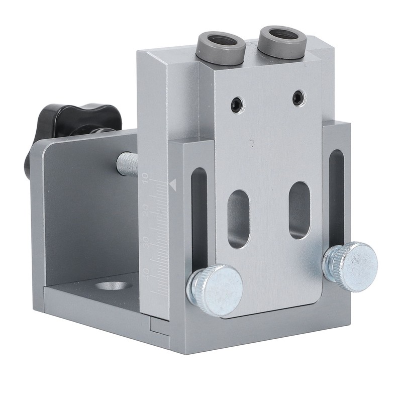 Oblique Hole Drilling Template Pocket Jig Dowel Clamps Device Set