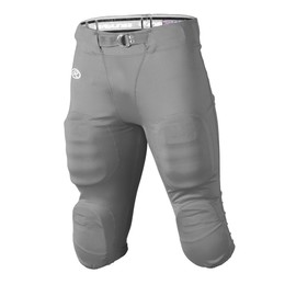 Miken Rawlings | FP147 High Performance Football Pants | Practice/Game Use | Youth Sizes | Multiple Colors, Grey, Small