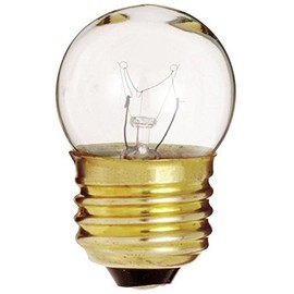 Satco S3794 7-1/2 Watt Sign & Indicator Clear S11 Light Bulb with Medium Base - 20 Bulbs