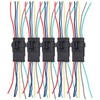 5Pcs Way Car Electrical Connector Waterproof Antiflaming Resilient Antioxidant Automotive