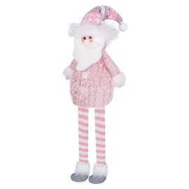 XGOPTS Christmas Stuffed Dolls Holiday Cute Plush Shelf Toys Long Legs Sitting Santa Claus Snowman Reindeer Dolls Fun Kids Buddy Party Festive Decorations Gift