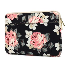 KAYOND 13 inch Laptop Sleeve, Compatible MacBook air 13.3, MacBook pro 13.3, MacBook pro 14 and 12.5-13.3 inch Notebook Computer, Water Repellent Laptop Bag,Shockproof case (13-13.3 inch, Black)