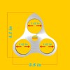 C CLINK Stainless Steel Camping Tripod Board Campfire Support Plate,