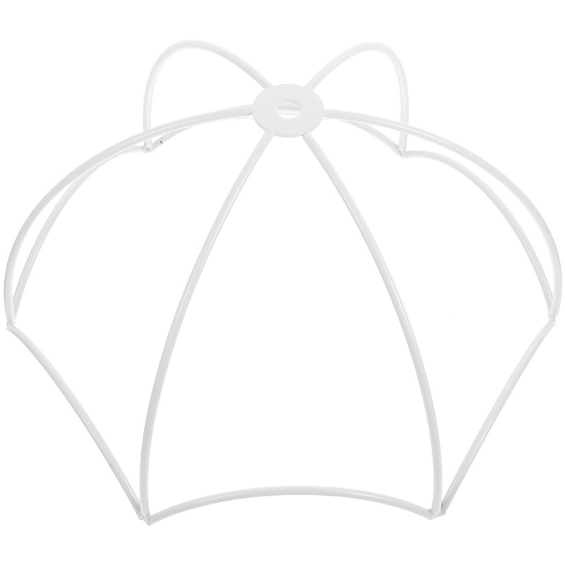 LIFKOME Wire Lamp Shade Frame, DIY Lamp Shade Ring Wire
