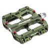 Reverse Pedal Escape Flat Bicycle Pedal Olive Green