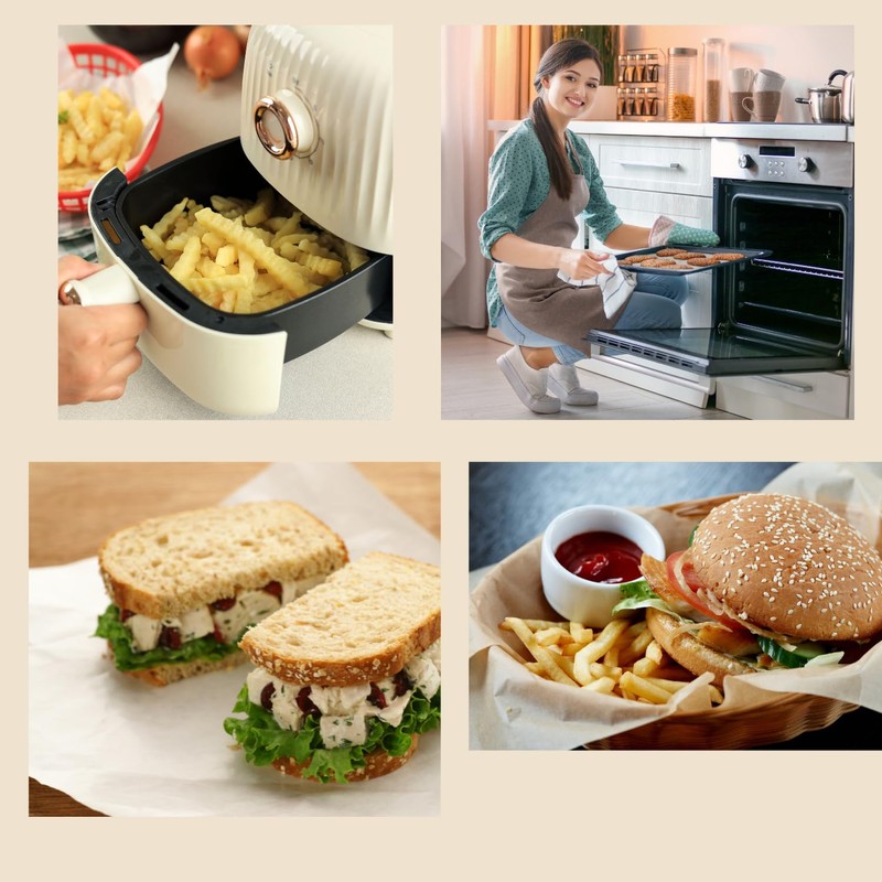 Worthy Liners Natural Parchment Paper Squares 200 Pieces (3"x3")