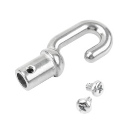 Drive Hook for Skylight, Metal Hook Adapter Replacement for Velux Skylight ZCT 300 6'-10' Manual Telescopic Rod Hook, Awning Crank Handle Pole Hook