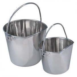 ProSelect Stainless Flat Sided Pail - Color: Ss, Size: 4QT, Pack Of: 1