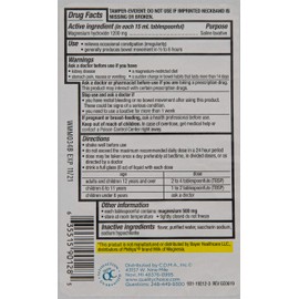 Quality Choice Quality Choice MILK OF MAGNESIA MINT 12OZ