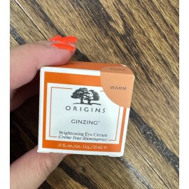 Origins Eye Ginzing Brightening Eye Cream Warm, 0.5oz/15ml New/Free Shipping