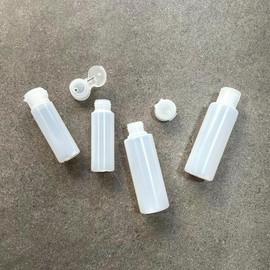 50ml 100ml Multi-purpose Portable Cosmetic Refill Round Container Empty Bottle 100ml 12ea