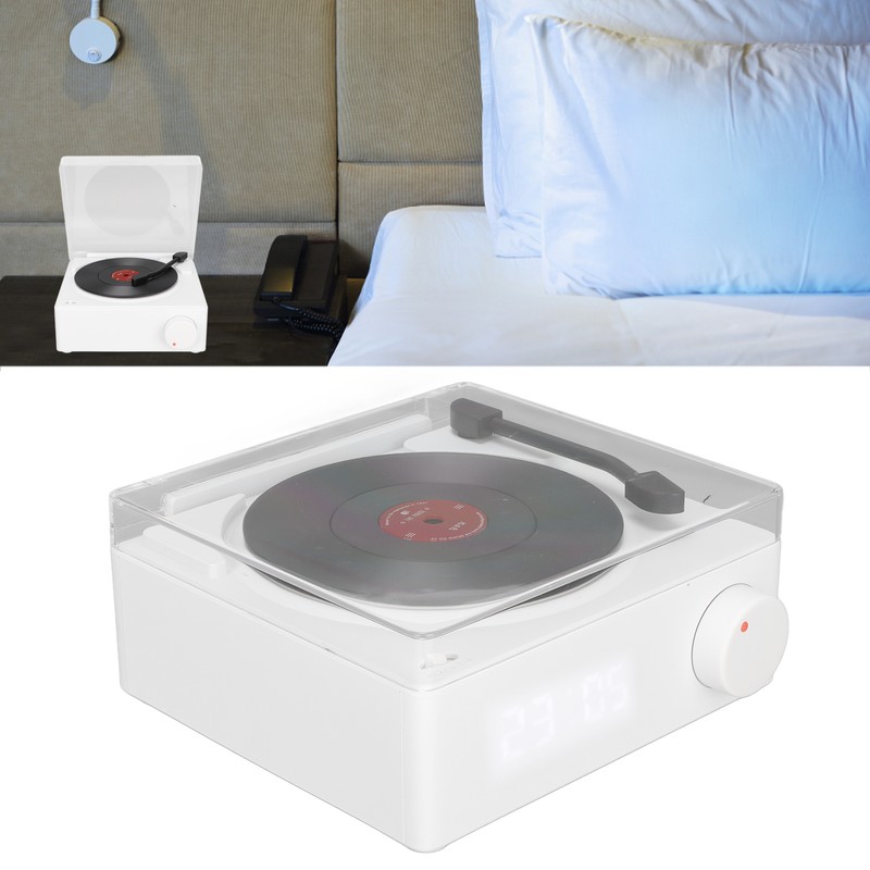 X11 Bluetooth Alarm Clock Speaker 360 Degree Stereo Sound Retro