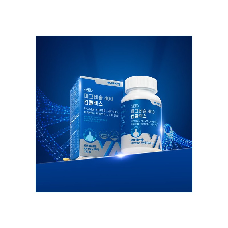 Vitamin Village 6-Ingredient Functional Magnesium 400 Complex (Total 360 Tablets,