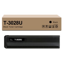 Junnchee T-3028U Black Toner Cartridge Replacement for Toshiba T3028U T-3028U Toner Cartridge E-Studio 2528A 3528A 4528A Printer (1-Pack)