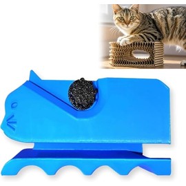 Creative Cat Scratching, 3D Printed Kitten Shaped Cutter, Cardboard Cutter for Cat, Cardboard Cutting Machine for Cat Lovers