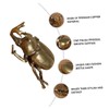 Alasum Tea Pet Small Beetle Figurines Decorative Fengshui Figurine Eagle
