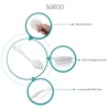 SKATCO No Plastic Smell Comfortable Feet Scrubber with Back Brush