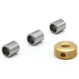 Rotur Spacers & Brass Nut Set - Rotur Pen Mandrel Spares