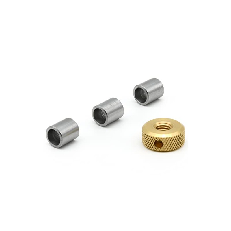 Rotur Spacers & Brass Nut Set - Rotur Pen Mandrel