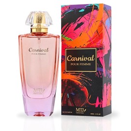 MTJ Carnival Pour Femme EDP Spray 100ML (3.4 OZ) Long Lasting, Floral, Musky, Refreshing, Luxurious Feminine Scent.