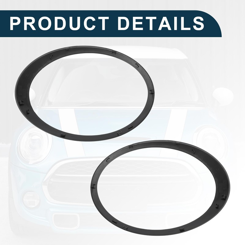 TUCKBOLD Headlight Covers for Mini Cooper 2007-2015 No. 51137149905/51137149906 Front