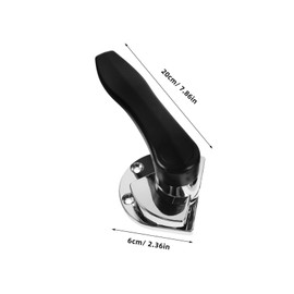 TEHAUX 1 Set Walk Cooler Door Handle Durable Freezer Door Handle for Cabinets Appliances Minimalist Design with Comfortable Grip for Kitchen Freezer Use