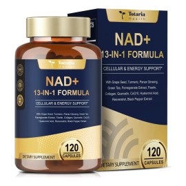 Totaria Nad + Resveratol + Quercetina + Betaina Con 120caps