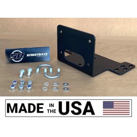 StreetRays [SR] Winch Mounting Bracket Plate FOR 2005-2016 Kawasaki KAF400A Mule 600 610