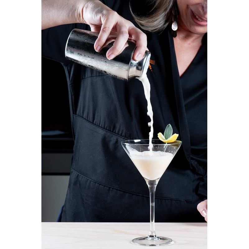 Fackelmann Miscelatore Shaker in Acciaio Inossidabile, Argento, Capacità 400ml
