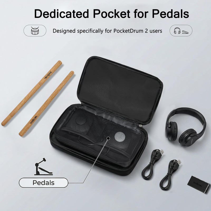 Amazing Fair Air Drum Set Soft Bag for PocketDrum 2