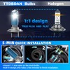 TTDBDAN Headlights Fit For Chrysler Crossfire 2004-2008 Halogen Headlight Bulbs,H7