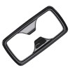 Rear Water Cup Holder Panel Frame Trim Carbon Fiber Style