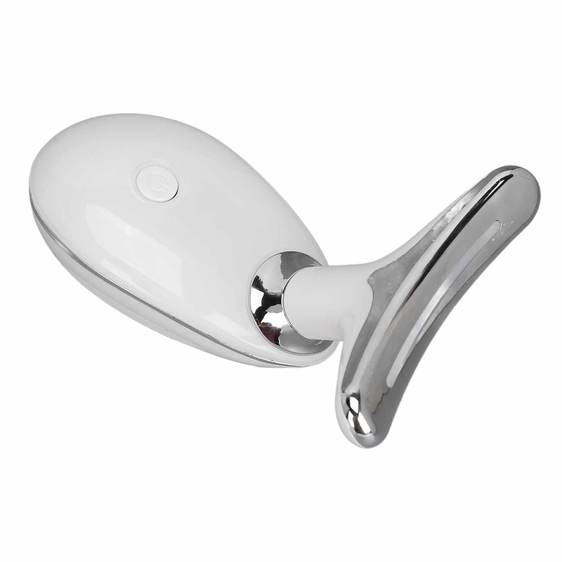 Neck Skin Tightening Lifting Massager Colorful Lights Wrinkle Removal Vibration