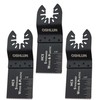 Oshlun MMC-0303 Standard HCS Oscillating Tool Blade with Quick-Fit Arbor