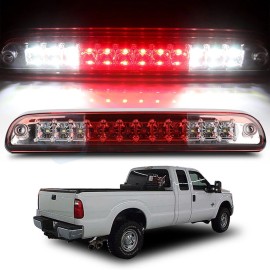 ECCPP For 1999-16 Ford F-250 Super Duty Red Lens LED 3rd Brake Light Stop Cargo Lamp