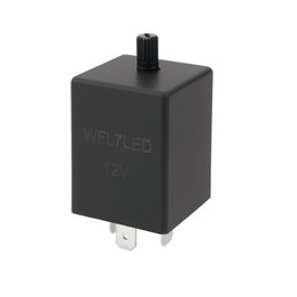 VGOL 4-Pin 12V Flash Relay Indicator Lights Adjusted Relay OE PRC8876 WFL7LED Compatible with Land Rover Defender 90 110 130 Vehicles Pre-2007