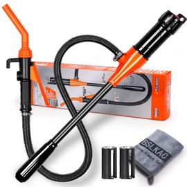 BSLKAC Portable Water & Fuel Transfer Pump Battery Powered - Electric Siphon Pump for Gasoline/Diesel/Water Transfer, Multi-Use Handheld Pump for Outdoor Travel, Lawn Mower