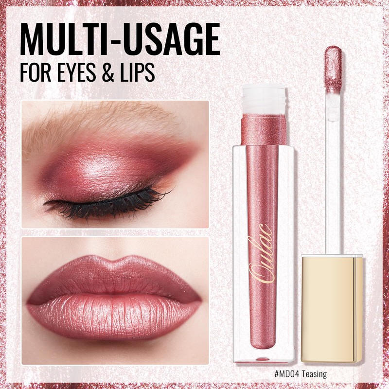 Oulac Metallic Diamond Shiny Lipstick Colour 06