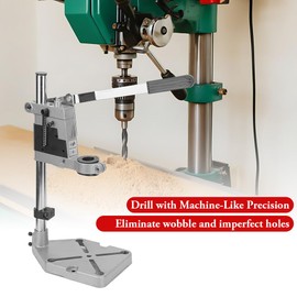 Adjustable Drill Press Stand for Drill Workbench Universal Electric Drill Press Stand Tool Heavy Duty Drill Press Holder Workbench Repair Tool Bench Clamp Support