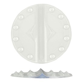 VAXPOT VA-2800 Deck Pad for Snowboarding, Square, Clear
